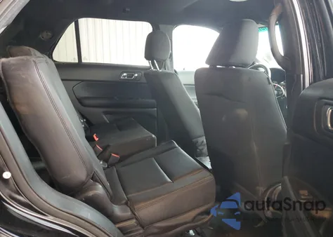 2016 Ford Explorer Police Interceptor из США, поврежденный, VIN 1FM5K8ARXGGB12992